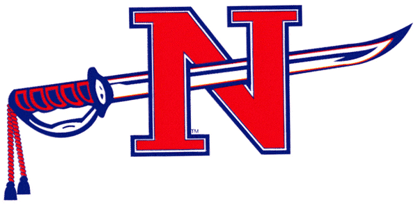 Nicholls State Colonels 1980-2004 Primary Logo iron on paper